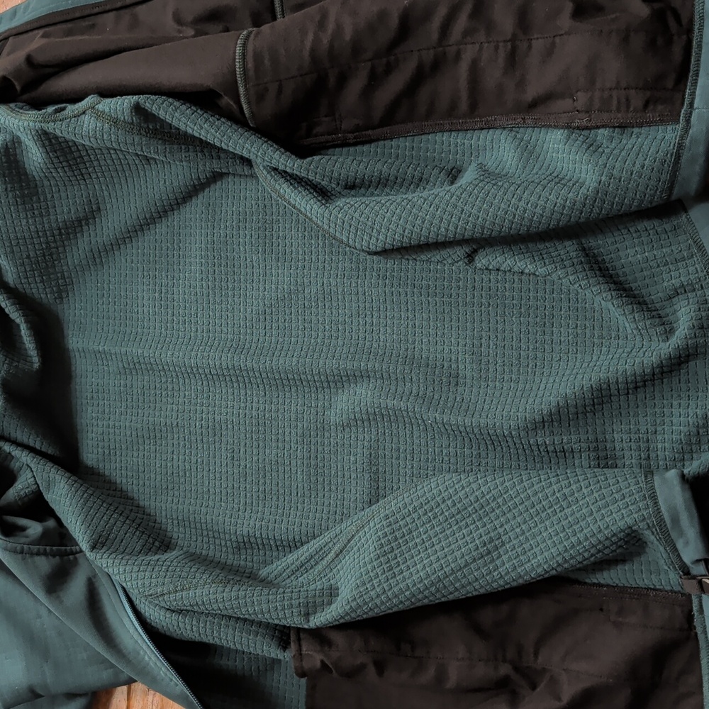 Sync Performance Teal Full-Zip Jacket With Logo - image 6